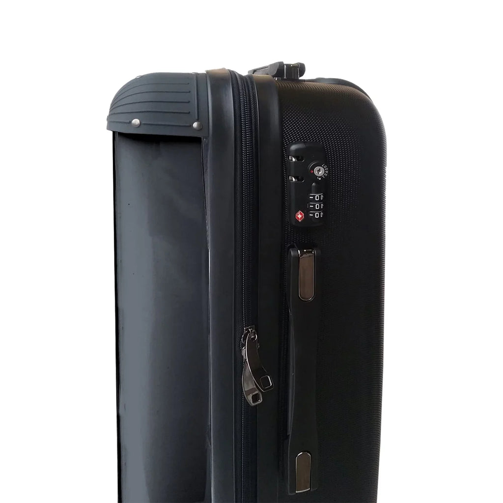 Rocksax Unisex / Official Tour Series Luggage/Suitcase By Rocksax - Back In Black - Large 95L