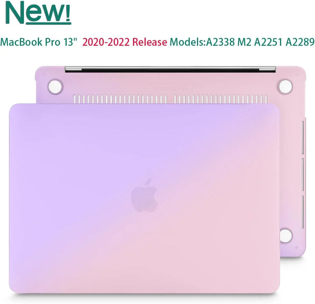 for MacBook Pro 13 Inch Case 2022 2021 2020 Release Model     , Hard Shell Case