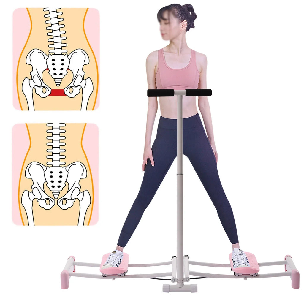 ZhdnBhnos Leg Exercise Equipment Pelvic Floor Muscle Hip Trainer Inner Thigh Exerciser Home Gym Fitness Machine Indoor Leg Strength Training