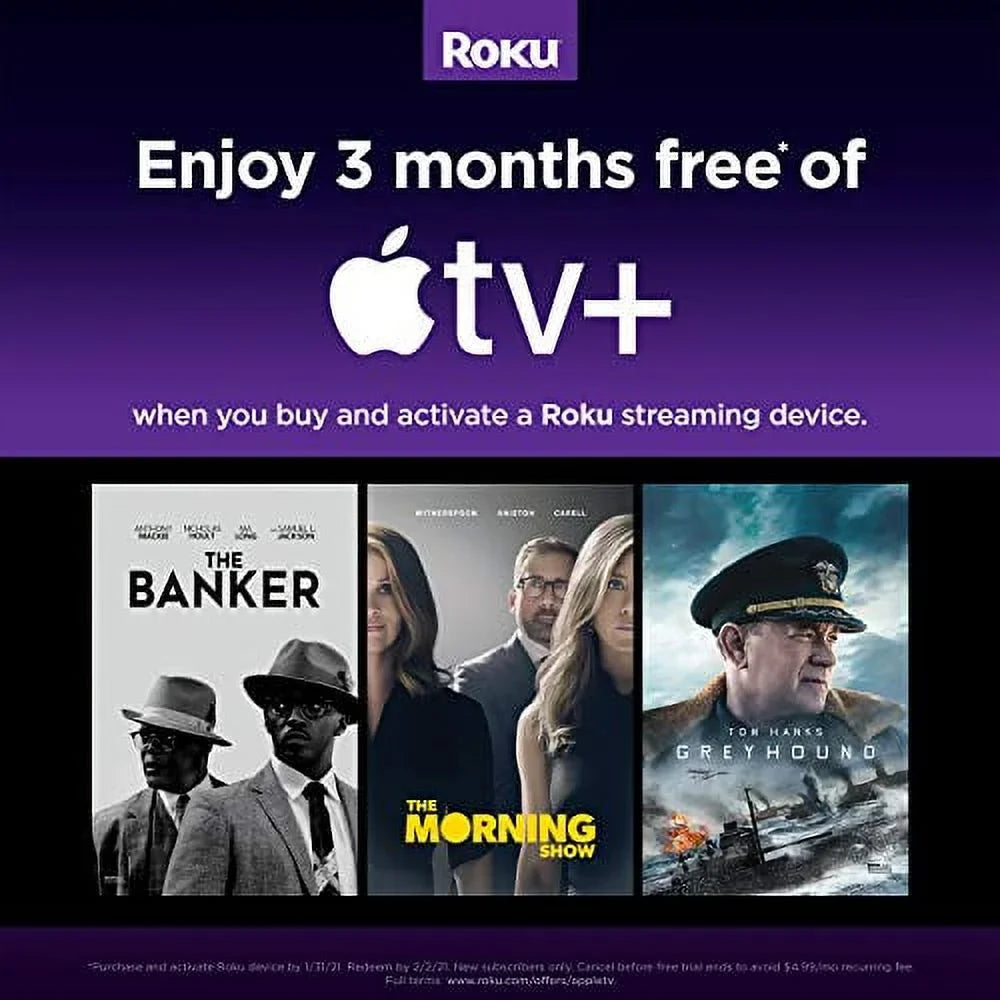 Roku Ultra | Streaming Media Player 4K// with Premium  Headphones