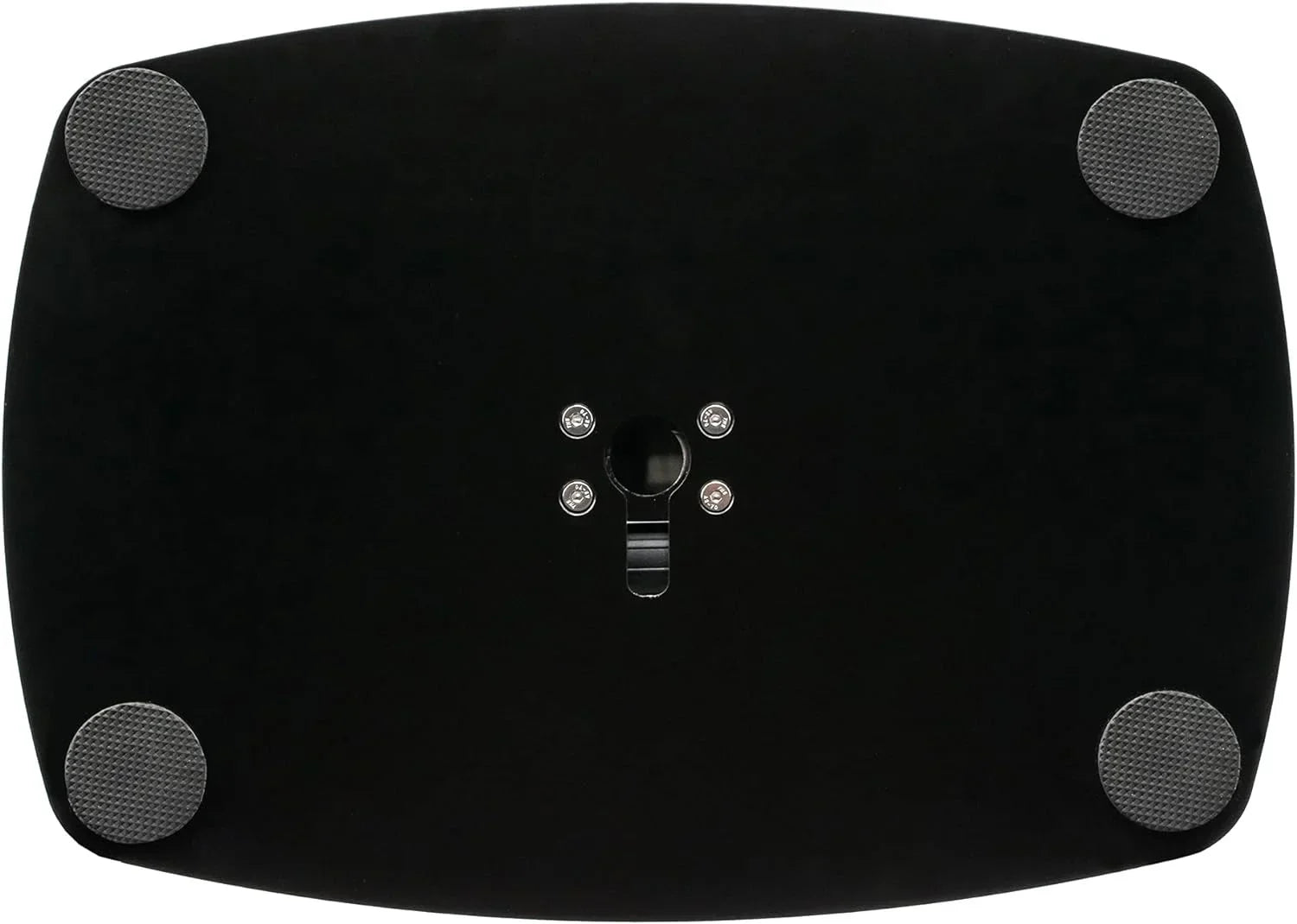 '- Premium Thin Profile Floor Stand with  Plate and Base (Black)