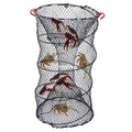 iMounTEK Crab Trap Net Bait Fishing Pot Cage for Shrimp Prawn Crayfish Lobster, 2 Packs, 22x11.8x11.8in
