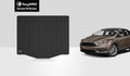 ToughPRO - Trunk Mat Compatible with  Focus - All Weather Heavy Duty (Made in ) - Black Rubber - 2015