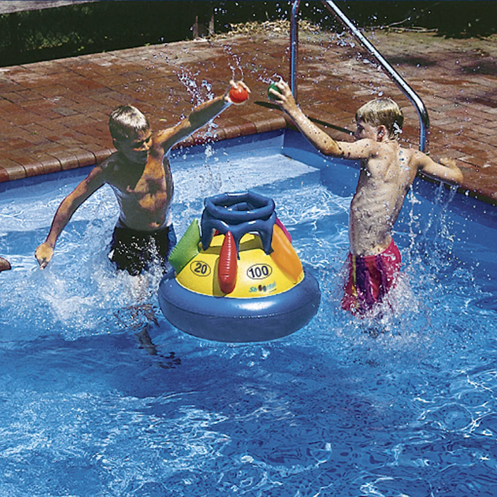 Swim Central Multi-Port Shootball Inflatable Pool Game
