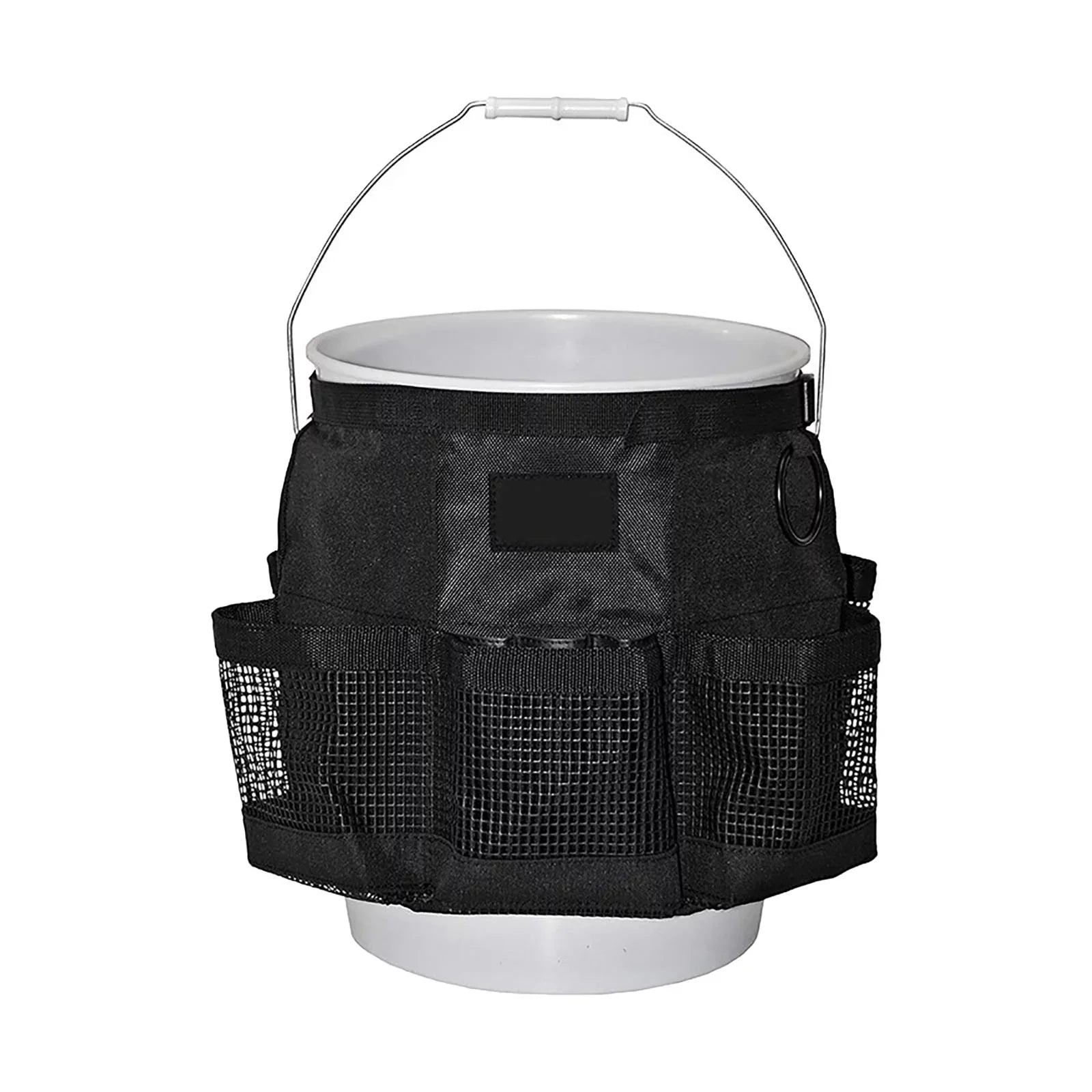 2x Car Wash Bucket Tool Organizer Large Capacity Fishing Bucket Storage for 5 Gallon Bucket Camping