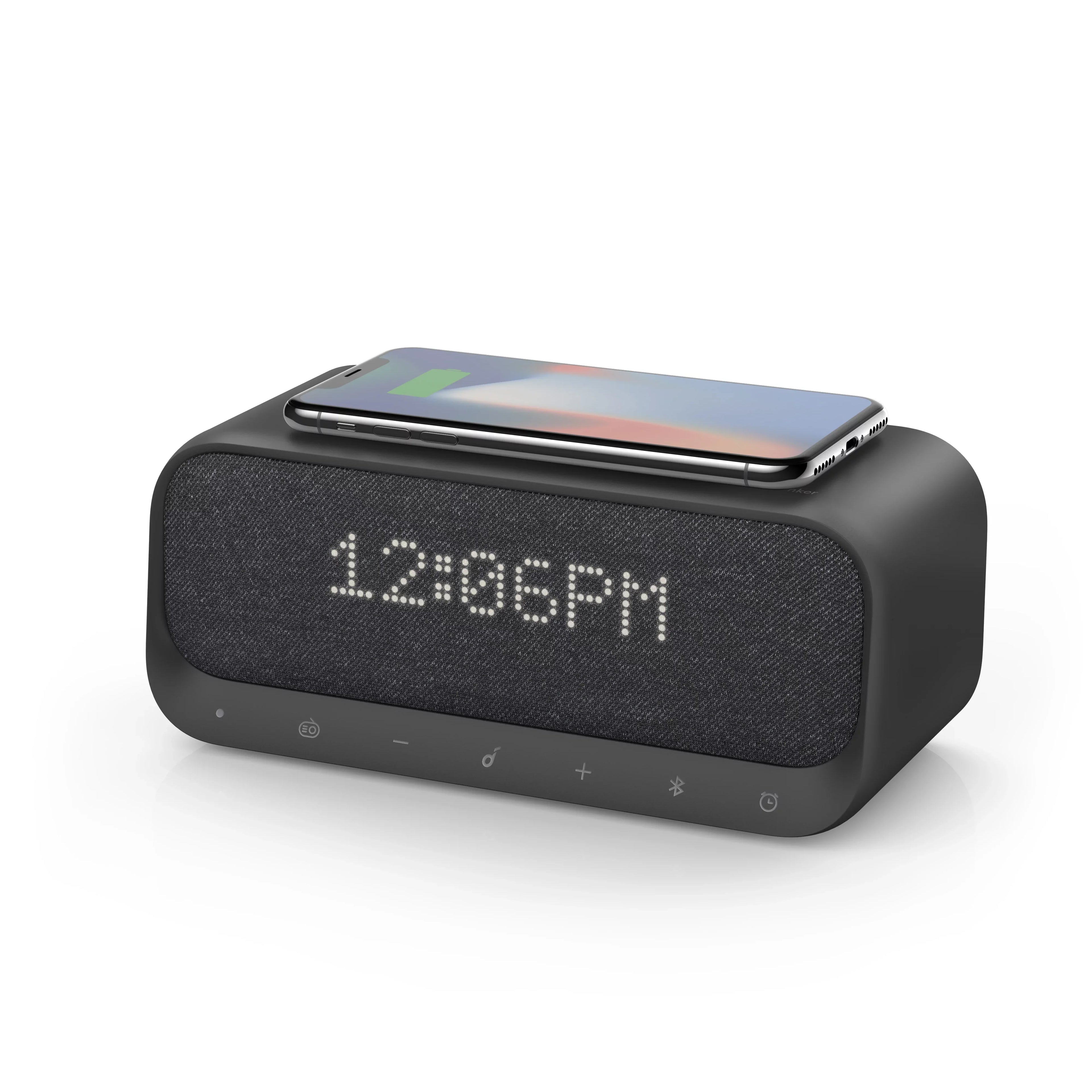 Anker SoundCore Wakey Bedside Speaker, Black