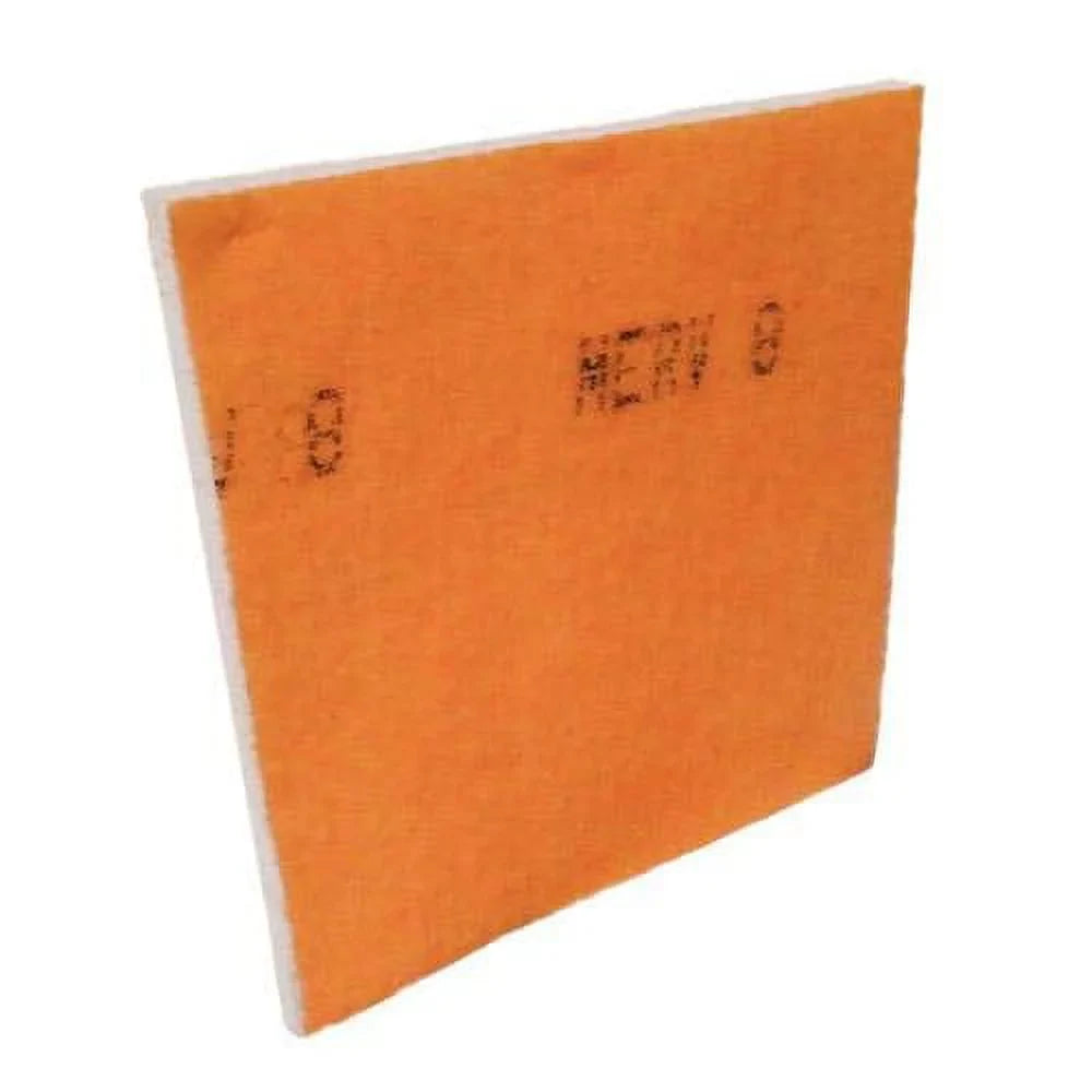 /Air Filter Media Roll, Orange/White  Polyester Media with a Heavy Dry Tackifier - 1 inch x 25 inch x 10 Foot