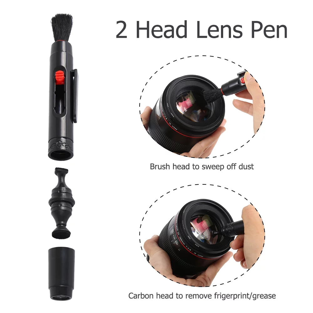 Professional Camera Cleaning Kit Works as Camera Lens Cleaning Kit, Camera Cleaner, Sensor Cleaner