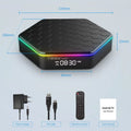 JahyShow  Plus Quad Core 4+128G  Box - 6K  Stream Player, Smart Android 12.0