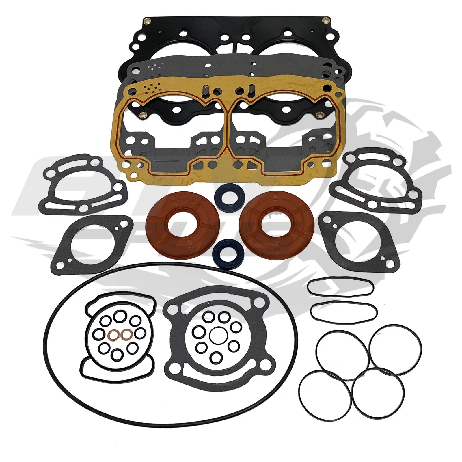 SeaDoo 947 951 Carb Full Complete Engine Rebuild Gasket Crank Seal & -Ring Set Kit Fits       (See ad for exact model & year fit)