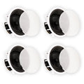 Theater Solutions  Home Theater Deluxe In Ceiling 8" Angled 4 Speaker Set 4TSS8A