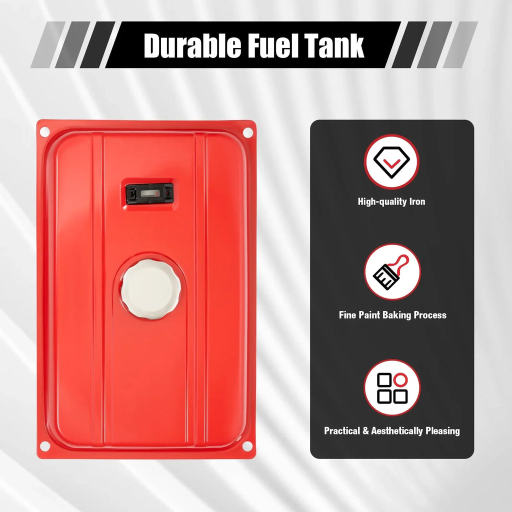 5 Gallon Generator Fuel Tank Red Universal Fuel Tank for  18.9 Liter Equipment