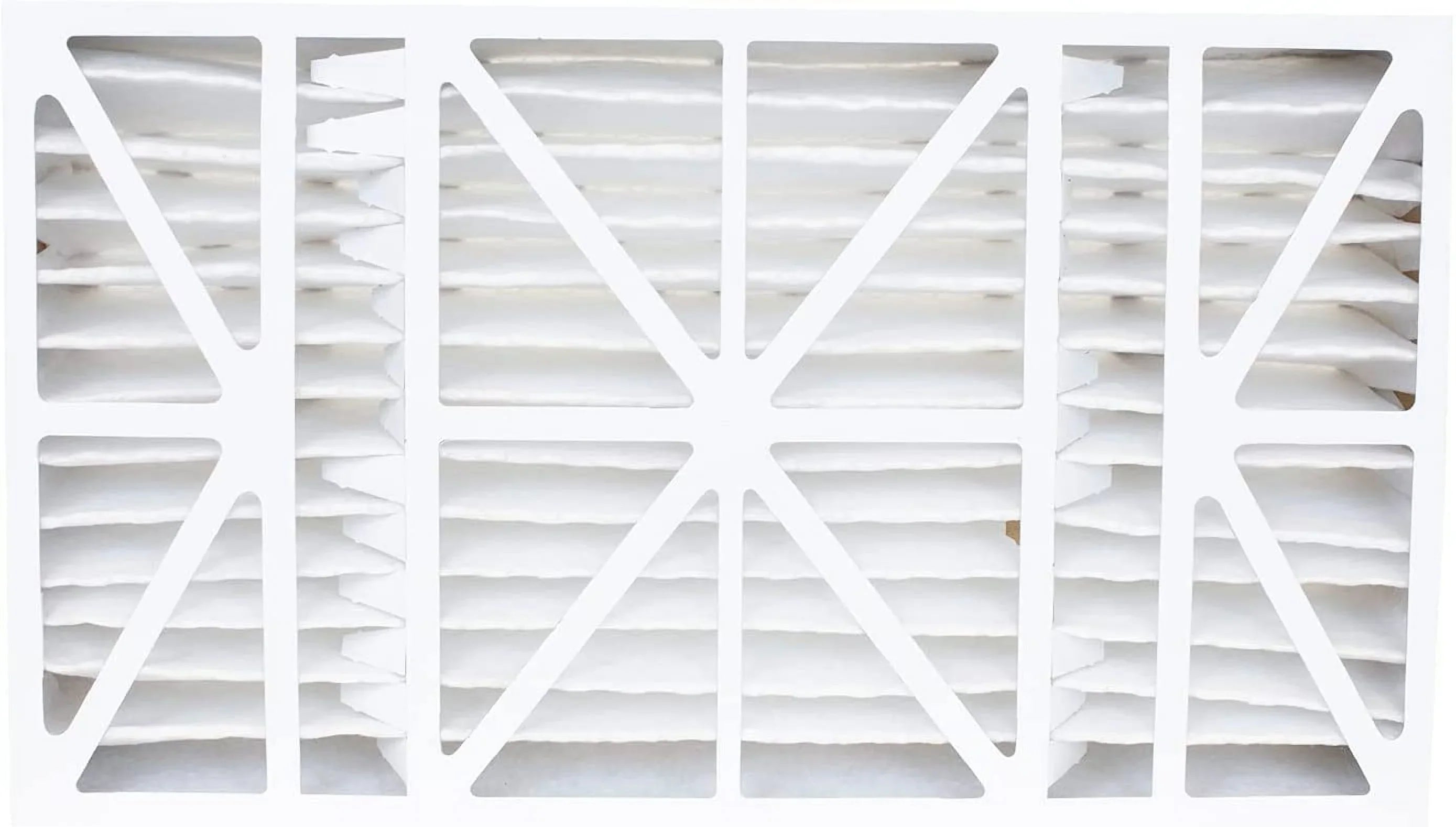 Filterbuy 15.75x27.63x3.50  8 Pleated   Furnace Air Filters for Aprilaire Space-Gard 104/2140 (2-Pack)