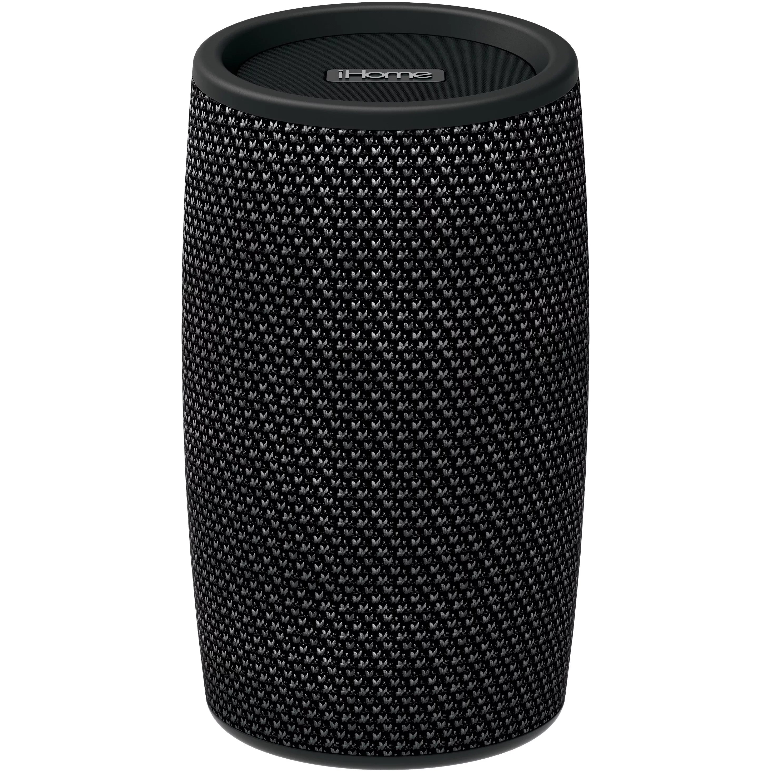 iHome iBT77v2 Speaker System - Wireless Speaker[s] - Battery Rechargeable - Black, Gray (ibt77v2gb)