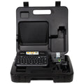Brother -touch Business Professional Connected Label Maker - with Bluetooth® Connectivity, includes carry case and 4m Black Print on Clear Sample Label Tape ~1/2” (12mm).