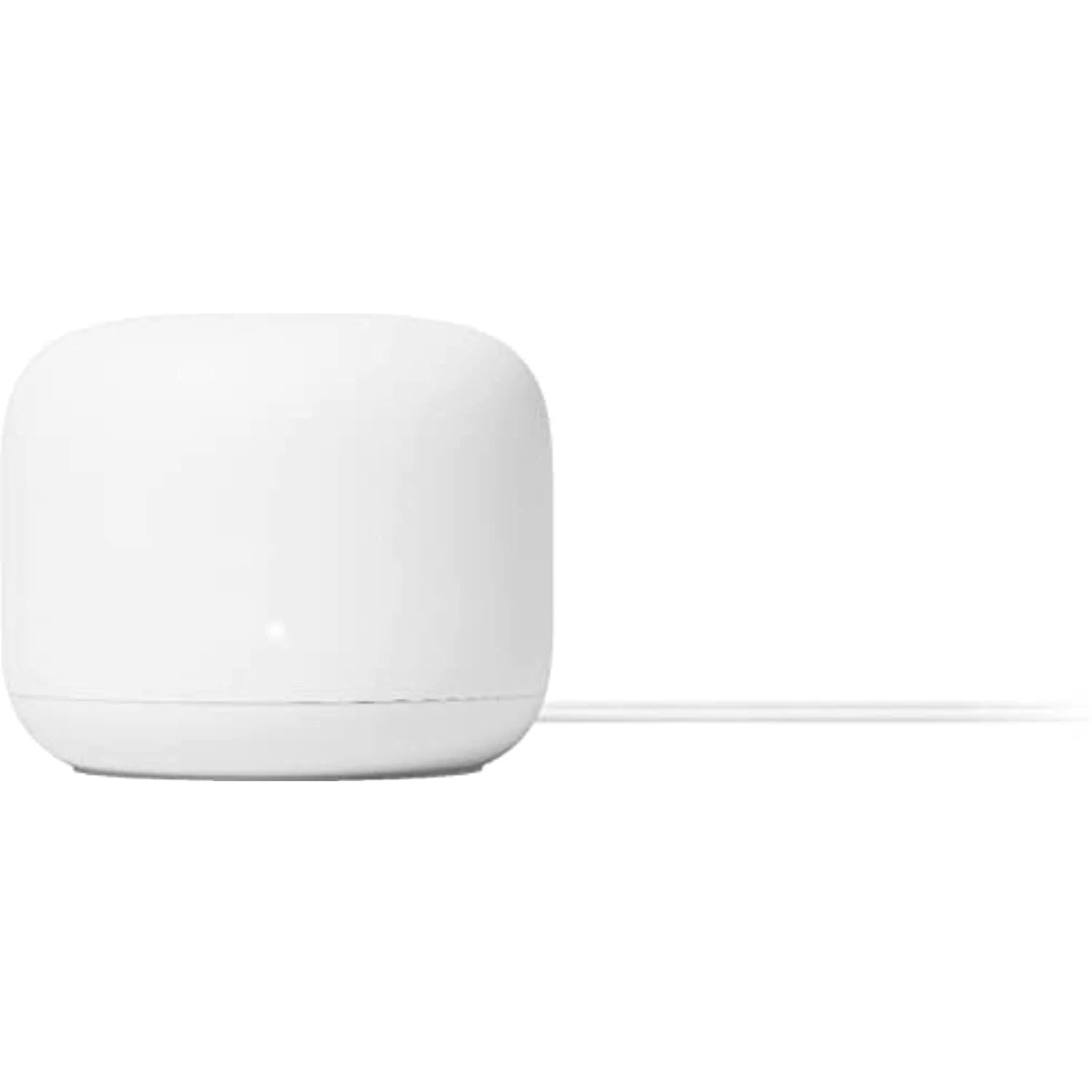 Google Nest WiFi -  (2nd Generation) Router and Add On Access Point Mesh Wi-Fi System Bundles (Router Only, Snow)