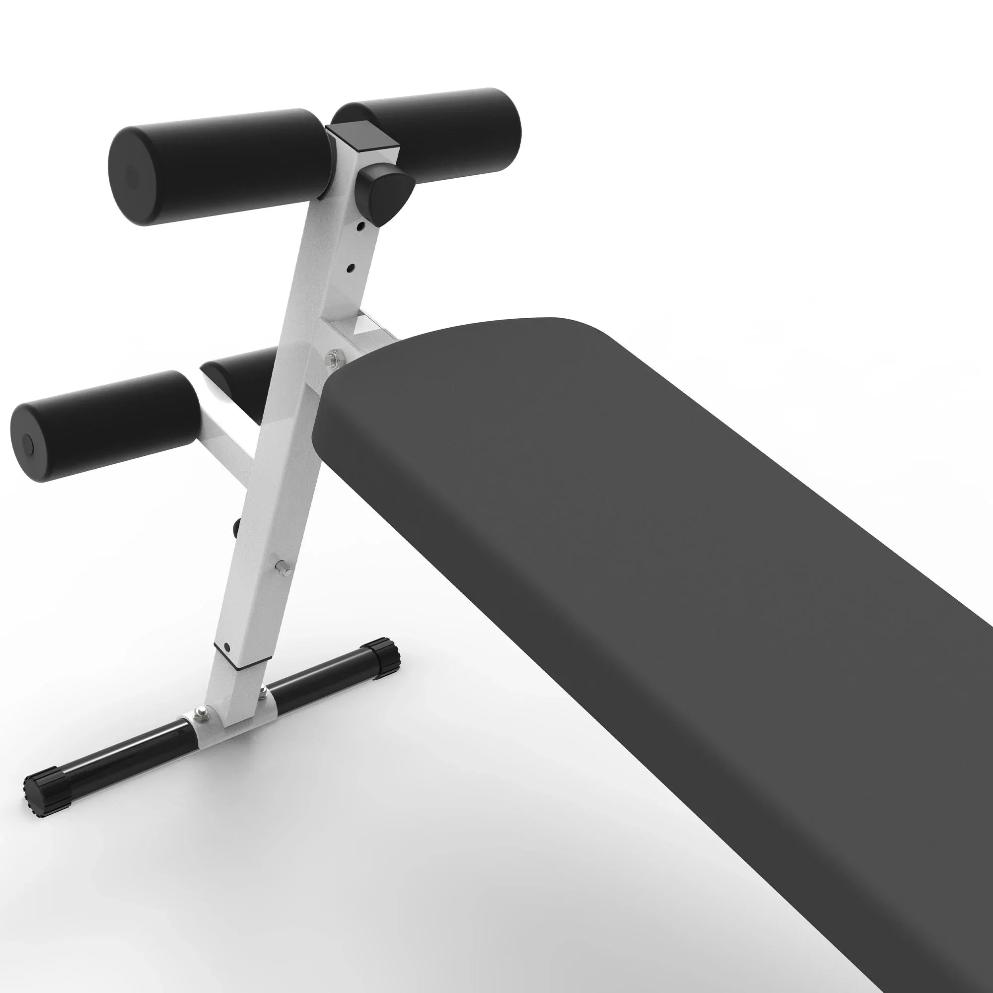 Marcy Folding Utility Bench Slant Board w/Headrest for Home Gym Exercise