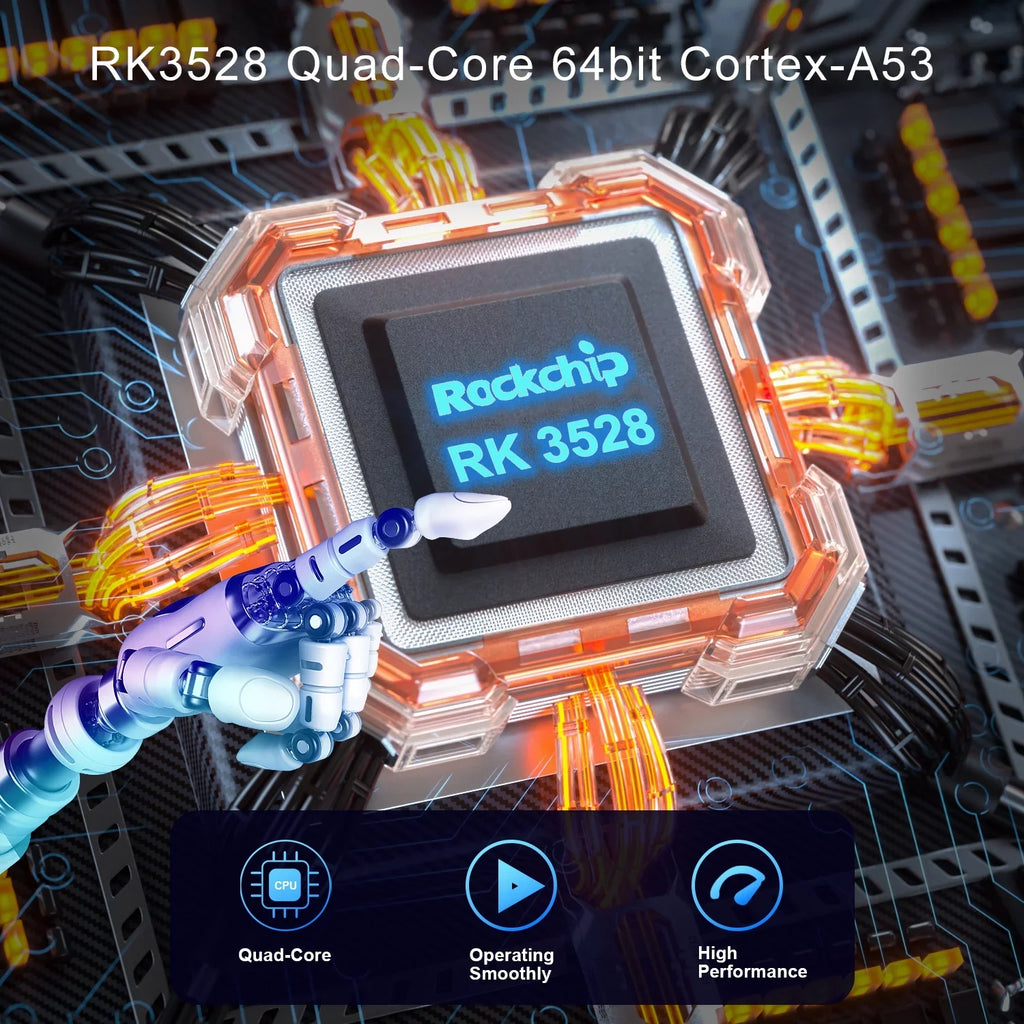 Android 13.0  Box,  13 Acrylic 4GB  64GB   Quad-Core WiFi6 Dual Band 2.4G/5.8G Ethernet 1000M .0 8K + Ultra  .0