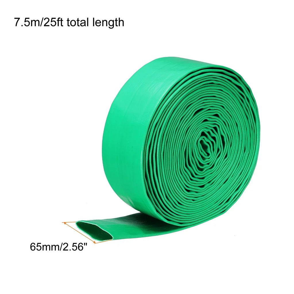 Backwash Hose 65mm Dia 33ft 0.3MPa High Pressure  Reinforced Discharge Hoses for Swimming Pool
