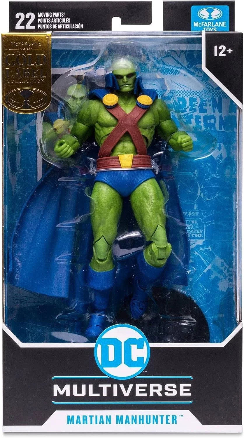 Multiverse 7 Inch Action Figure | Martian Manhunter (Gold Label)