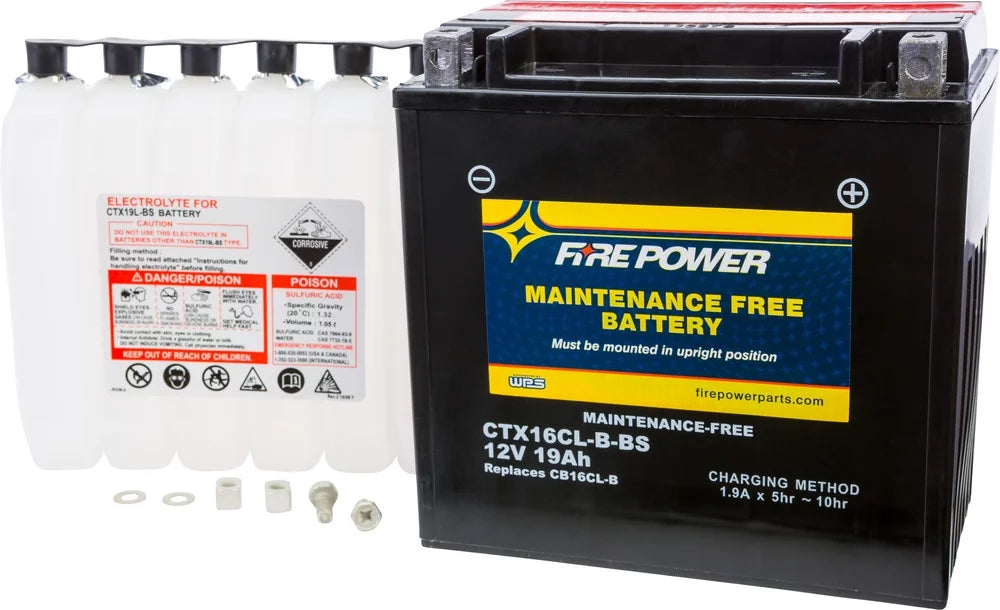 Fire Power Maintenance Free Battery Compatible With Sea-Doo  650 1994-1995