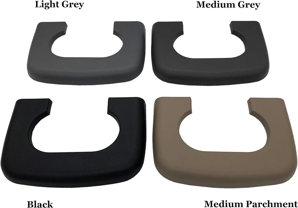 Custom Install Parts Center Console Cupholder Replacement Pad Compatible with Ford -150 1997-2003 (Light Grey)