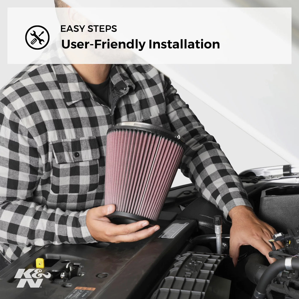 & Engine Air Filter: High Performance, Premium, Washable, Industrial Replacement Filter, Heavy Duty: -3737