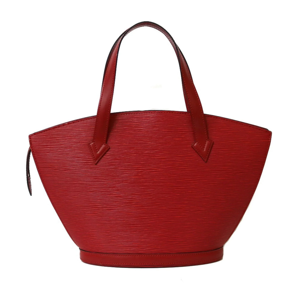 Pre-Owned   Louis Vuitton Handbag Epi Sun Jack  Red Castilean Ladies Leather (Fair)