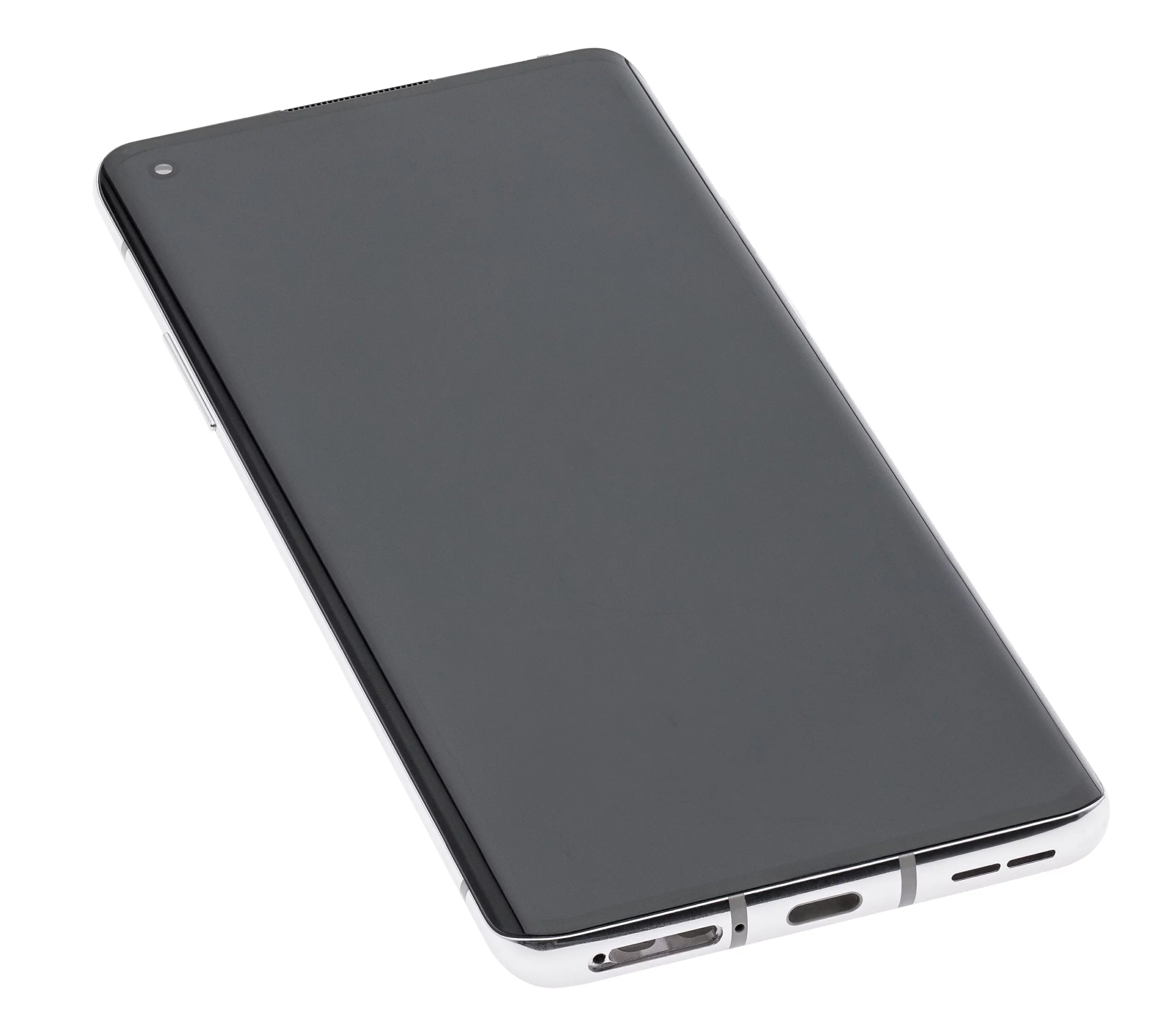 Replacement  Assembly With Frame Compatible For OnePlus 8 / 5G (Non-Verizon 5G  Frame) (Refurbished) (Polar Silver)