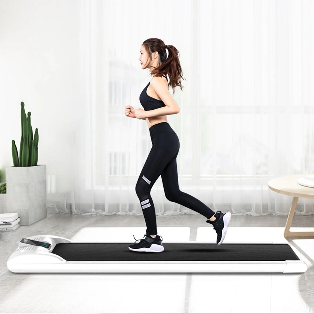 Electric Treadmill Under Desk Walking Pad Home Office Running Machine Exercise