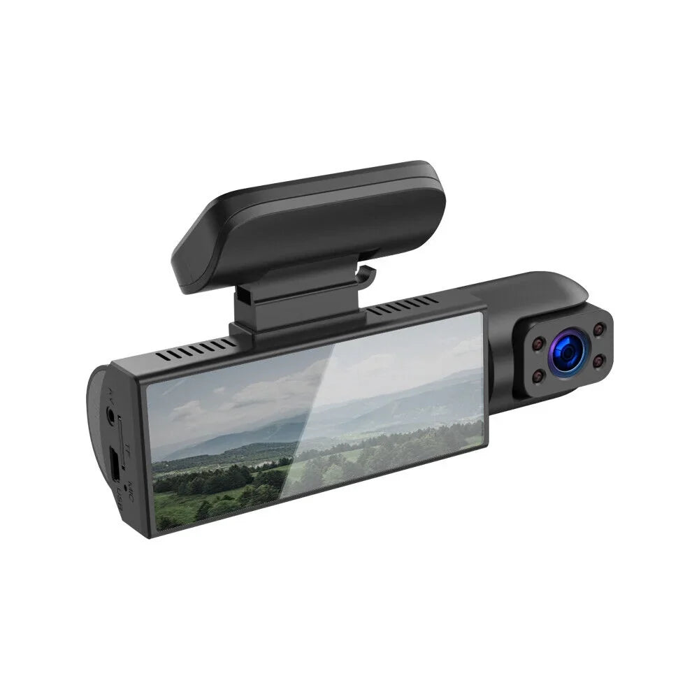 Jahyshow Dual Lens Car  Dash Cam Video Recorder -Sensor 1080P Front w/ Inside Camera