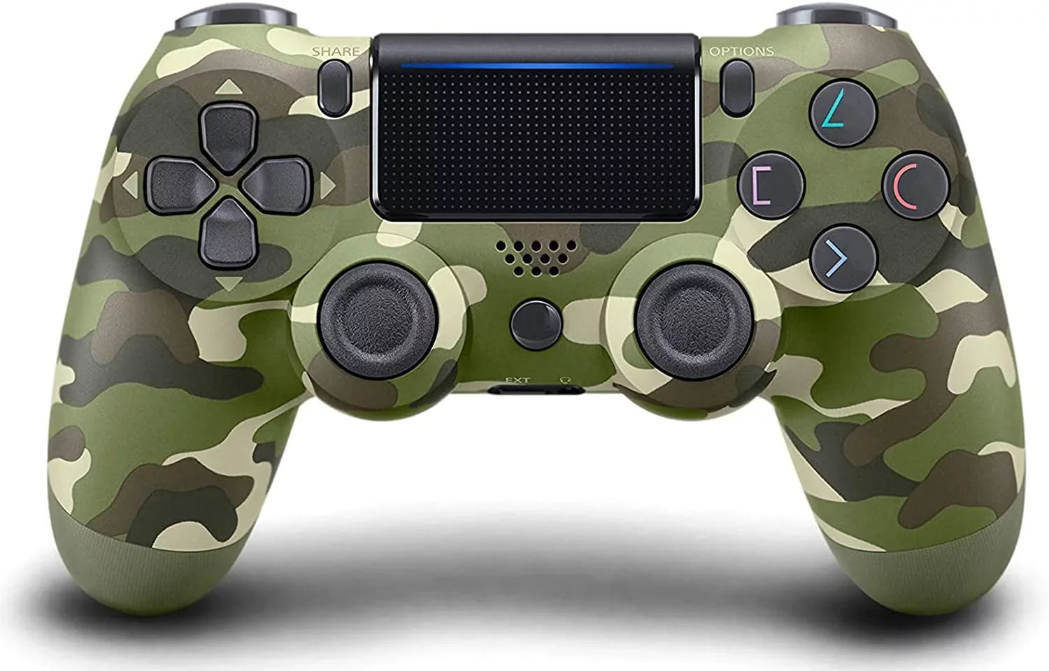 Wireless GamePad Compatible with Samsung Galaxy /S10e/+/ Plus/10 5G/Lite Controller Plus 1;000 Battery/Built-In Speaker/Gyro/Remote BlueTooth Slim (Green Camo)