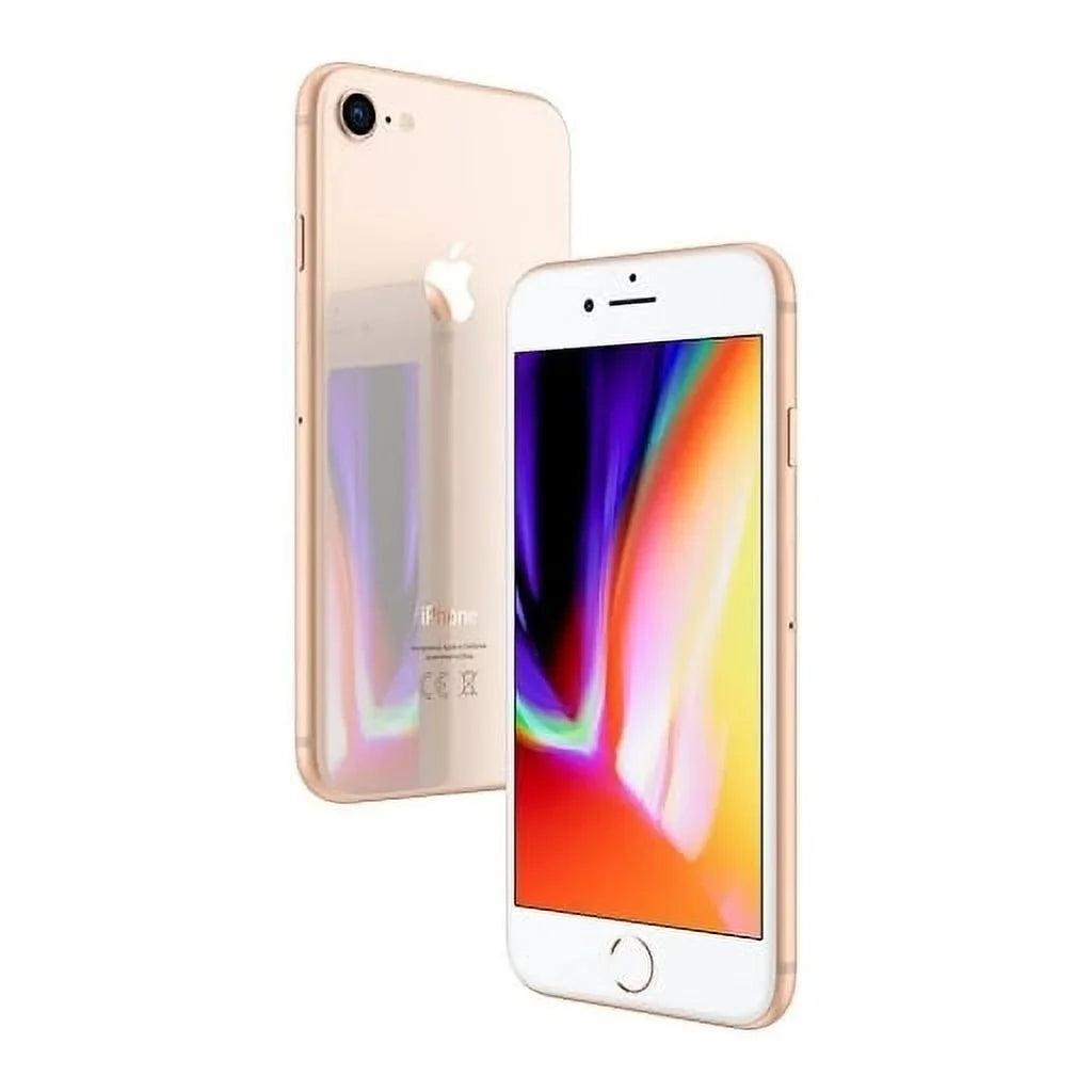Restored Apple iPhone 8 64GB 4G  & iOS,Gold (Certified ) (Refurbished)