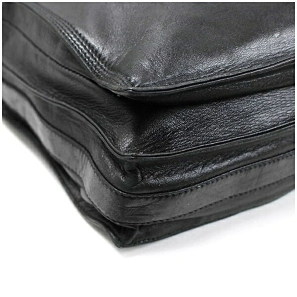 Pre-Owned  Anagram Shoulder Bag Leather Black Women's Soft (Fair)