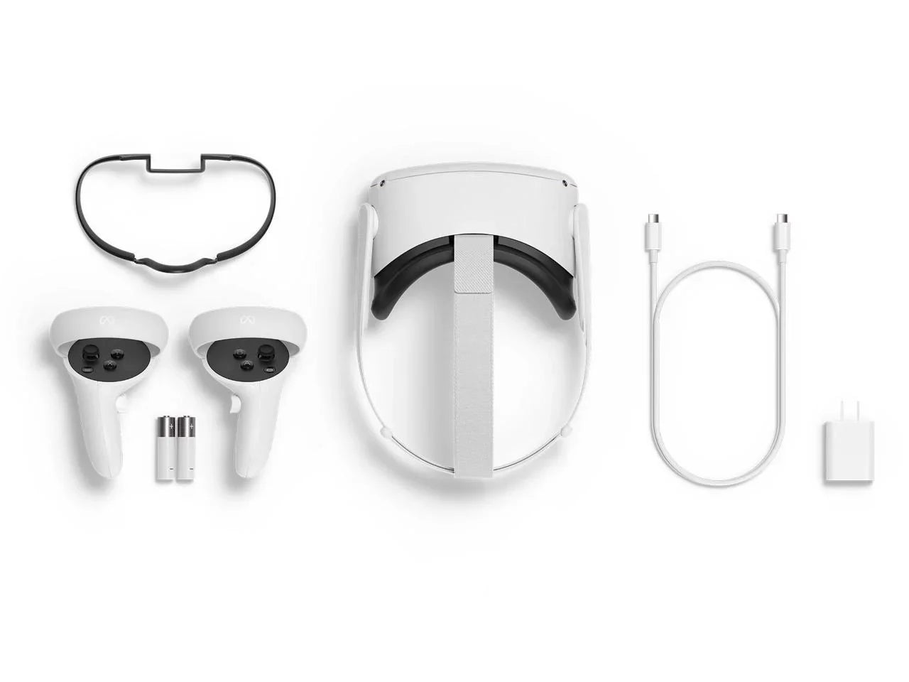 Meta Quest 2 (Oculus), Advanced All-In-One Virtual Reality Headset, 256GB, Bundle with Cefesfy Accessory