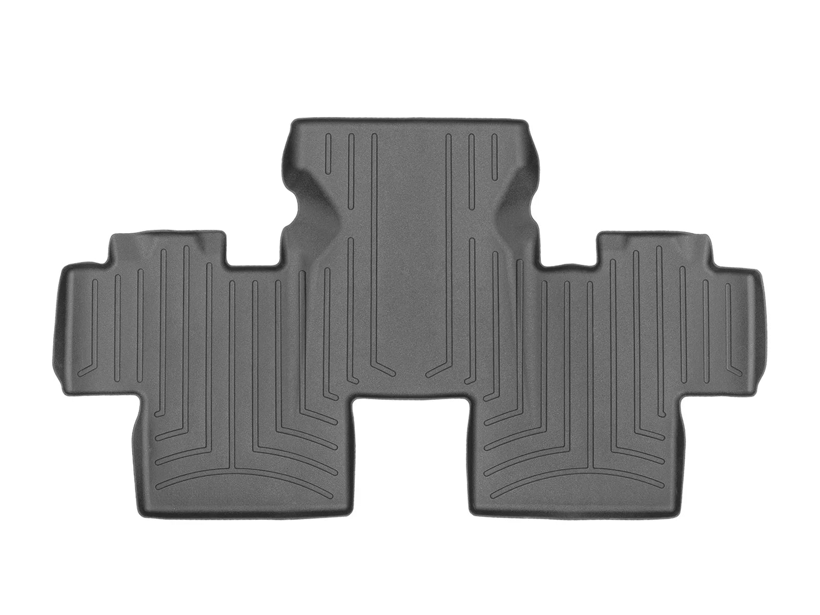 WeatherTech Custom Fit FloorLiners suitable with 2017-2017 Ford Transit Connect - 3rd Row, Black