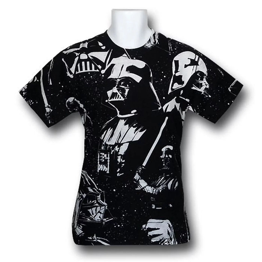 Star Wars Sublimated Vaders Full Print -Shirt-Men's Large