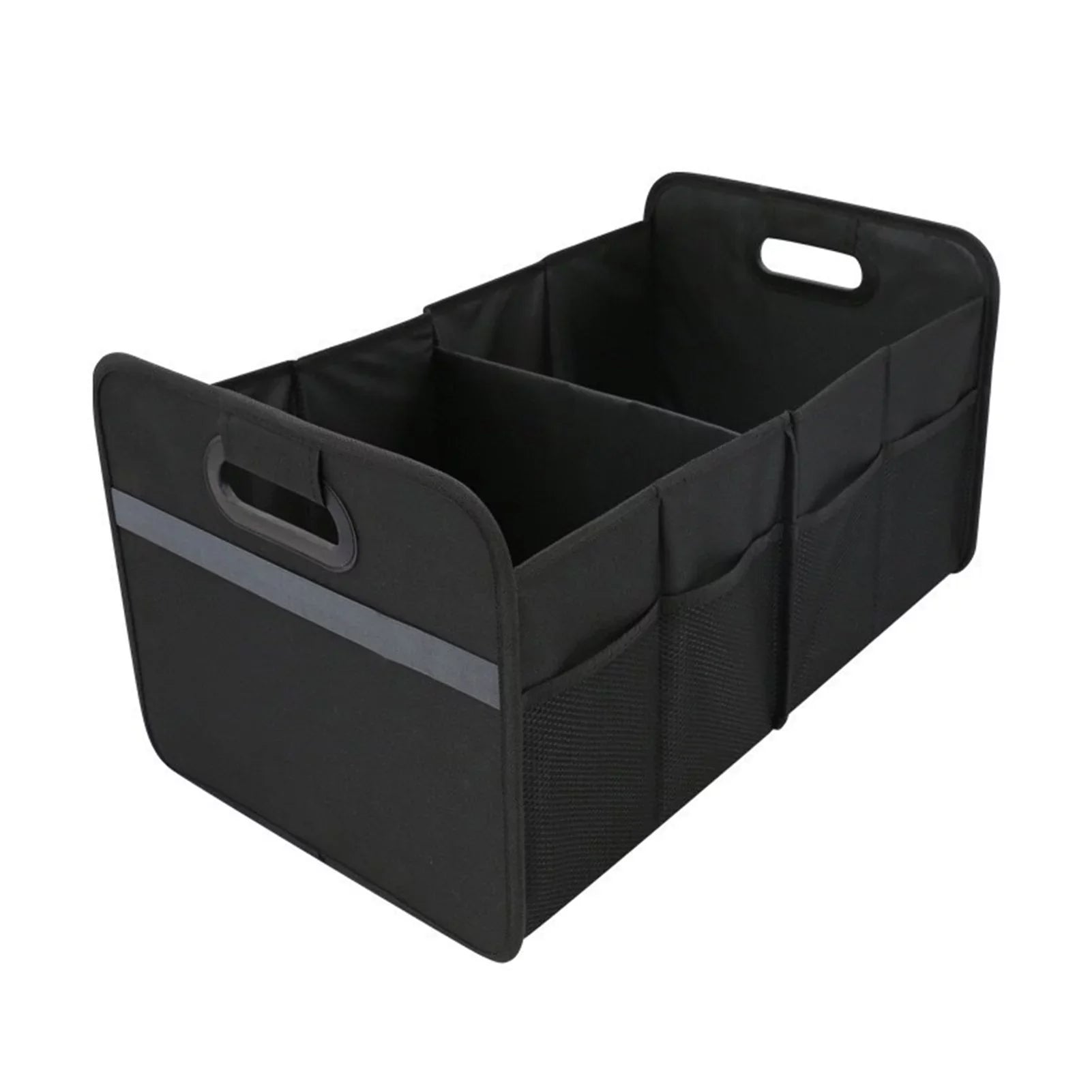 Docooler Car Trunk Organizer Car Trunk Storage Box Automotive Cargo Organizer Oxford Cloth Folding Car Storage Box 55L