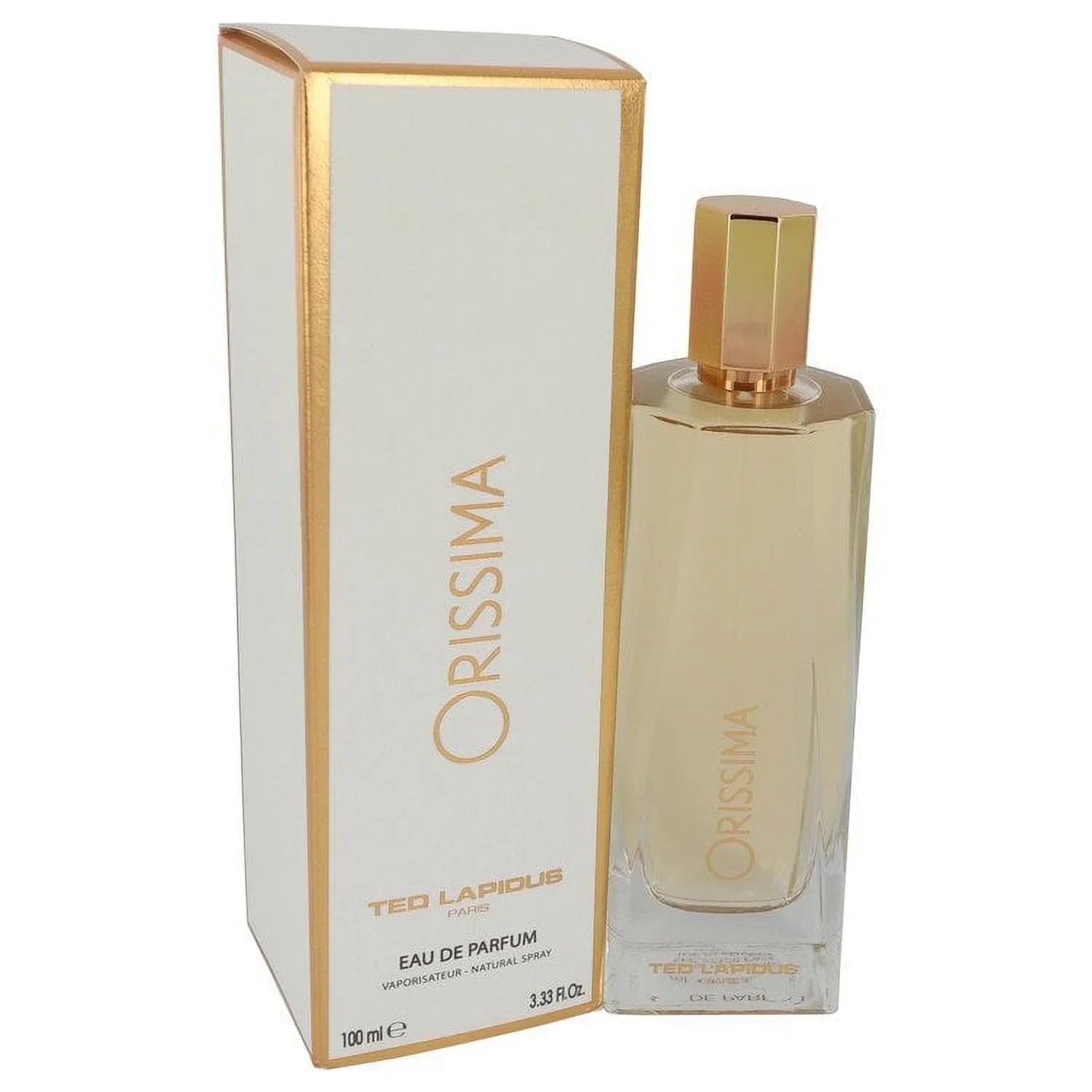 Orissima by Ted Lapidus Eau De Parfum Spray 3.3 oz for Women Pack of 4