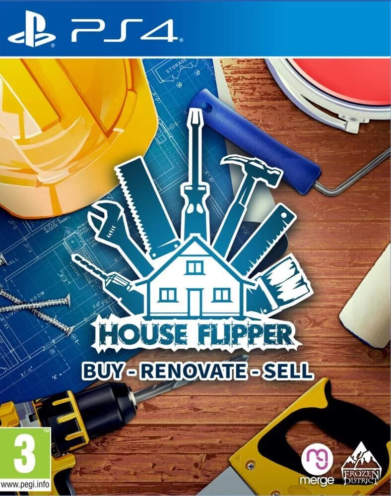 House Flipper  Brand New Factory Sealed PlayStation 4 Interior Design Remodel