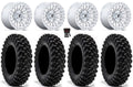 Fuel Rincon Bdlk 15" Wheels Mh 35" Warrior  Tires Can-Am Maverick  / Honda Pioneer 1000 / Talon