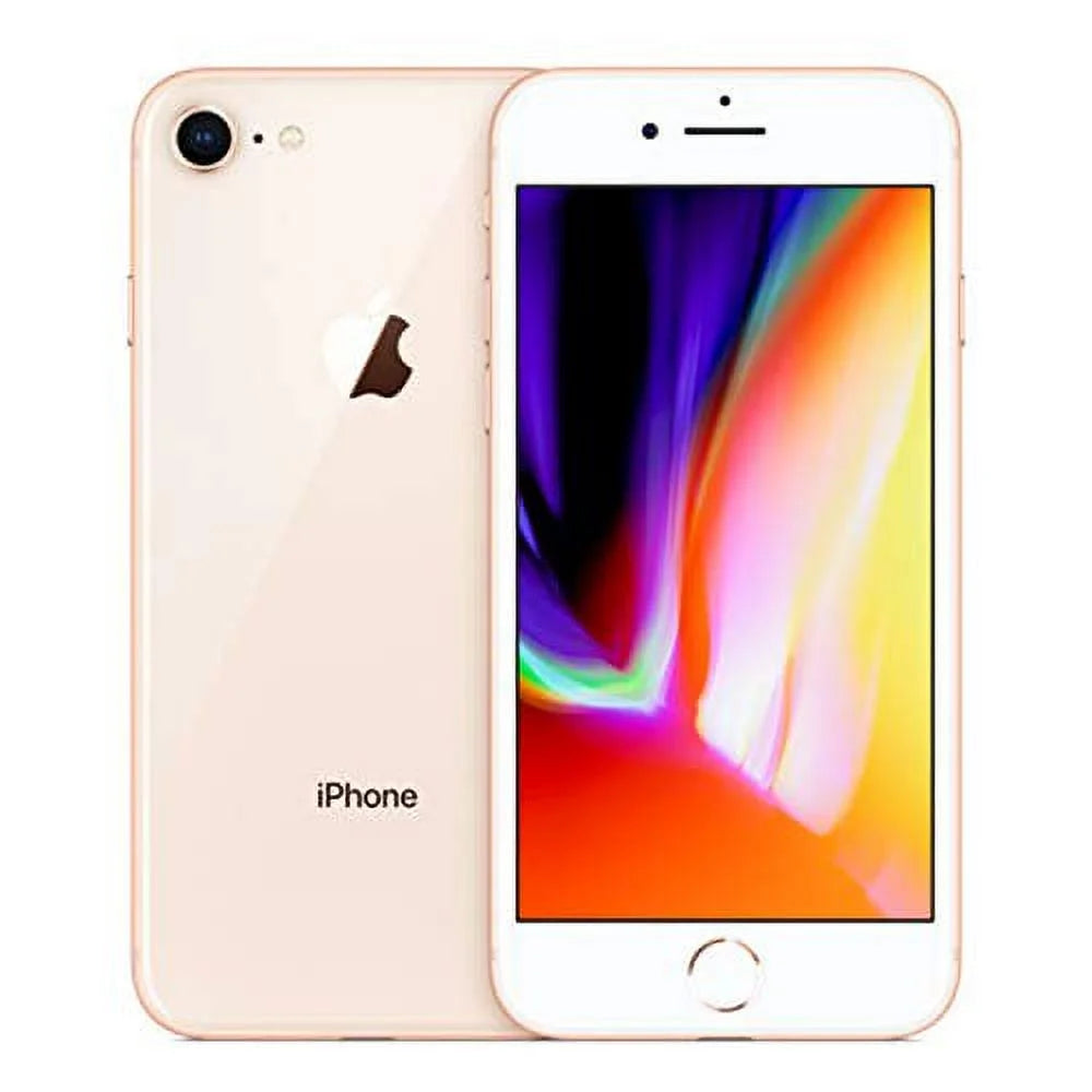 Restored Apple iPhone 8 64GB 4G  & iOS,Gold (Certified ) (Refurbished)