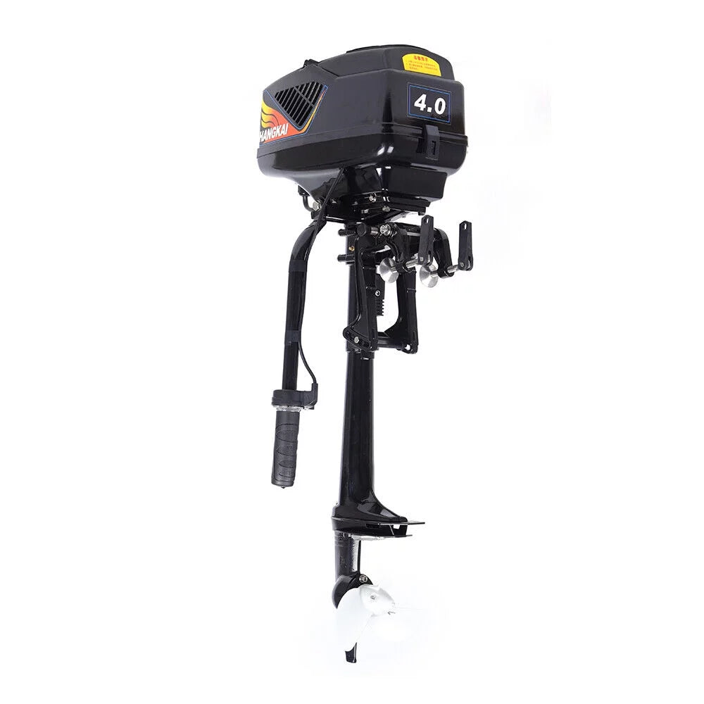 Miumaeov 1000W 4  Electric Outboard Motor Boat Engine Trolley Brushless Motor