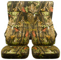 '-Designprotectives Compatible with 2003-2006 Jeep wrangler  Camo 2door Seat Covers:Camouflage Tree - Full Set Front&Rear Front&Rear