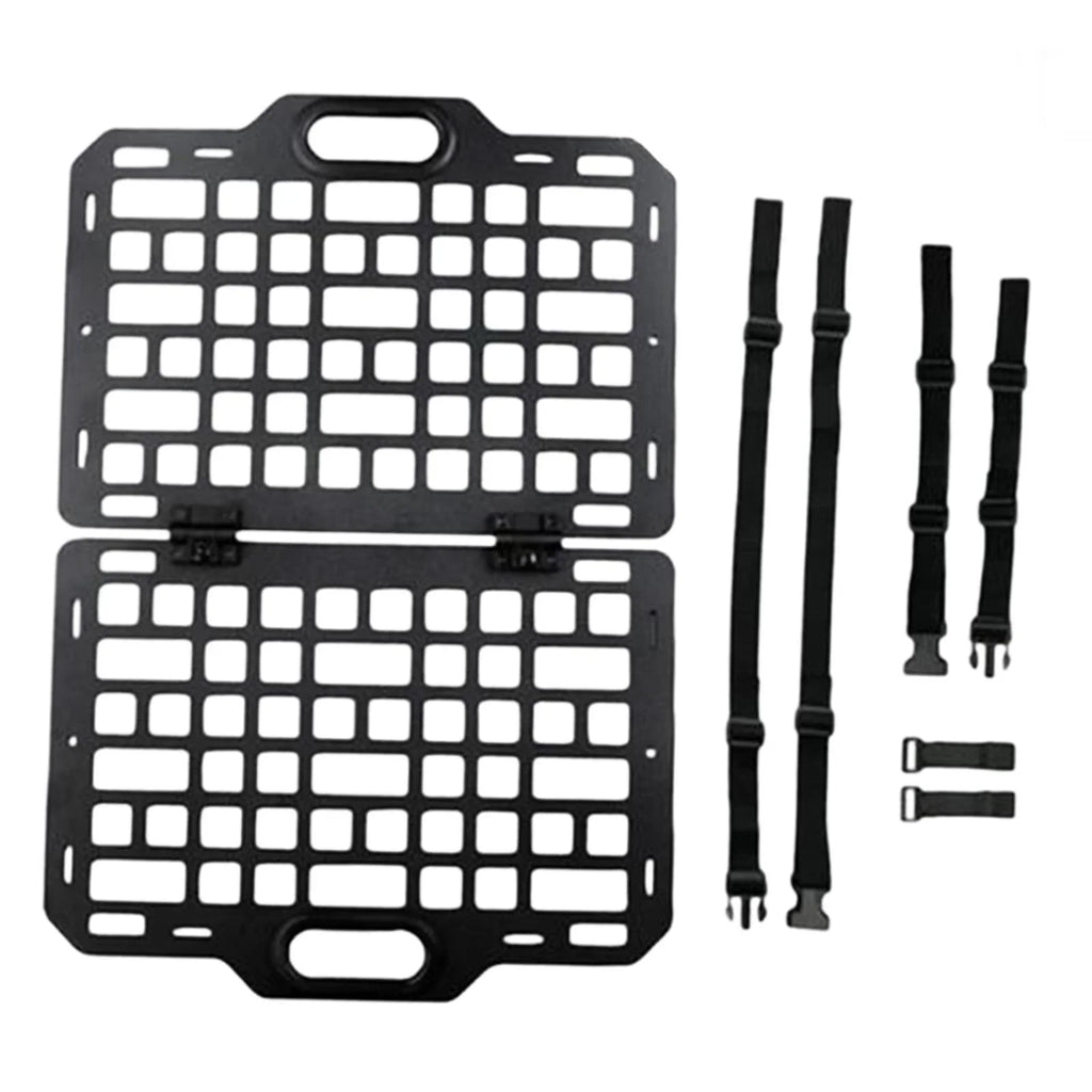 Auto Seat Back Organizer Modular Storage Molle Panel Car Seatback Hanging Plate Auto Seat Panel for Automotive Truck Parts