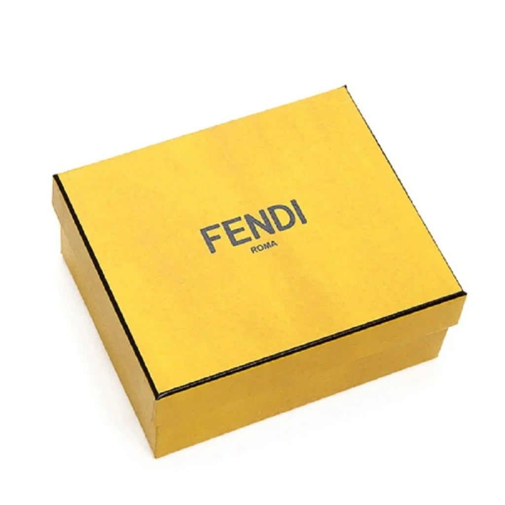 Fendi 'Lock Wallet Micro Trifold Rose Pink Tortora Gray Calf Leather