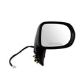 70157T - Fit System Passenger Side Mirror for 10-12, Lexus , RX450h, Canada Built, black, , w/ turn signal, memory, puddle lamp, foldaway, w/o auto dimming, w/o camera, Heated Power