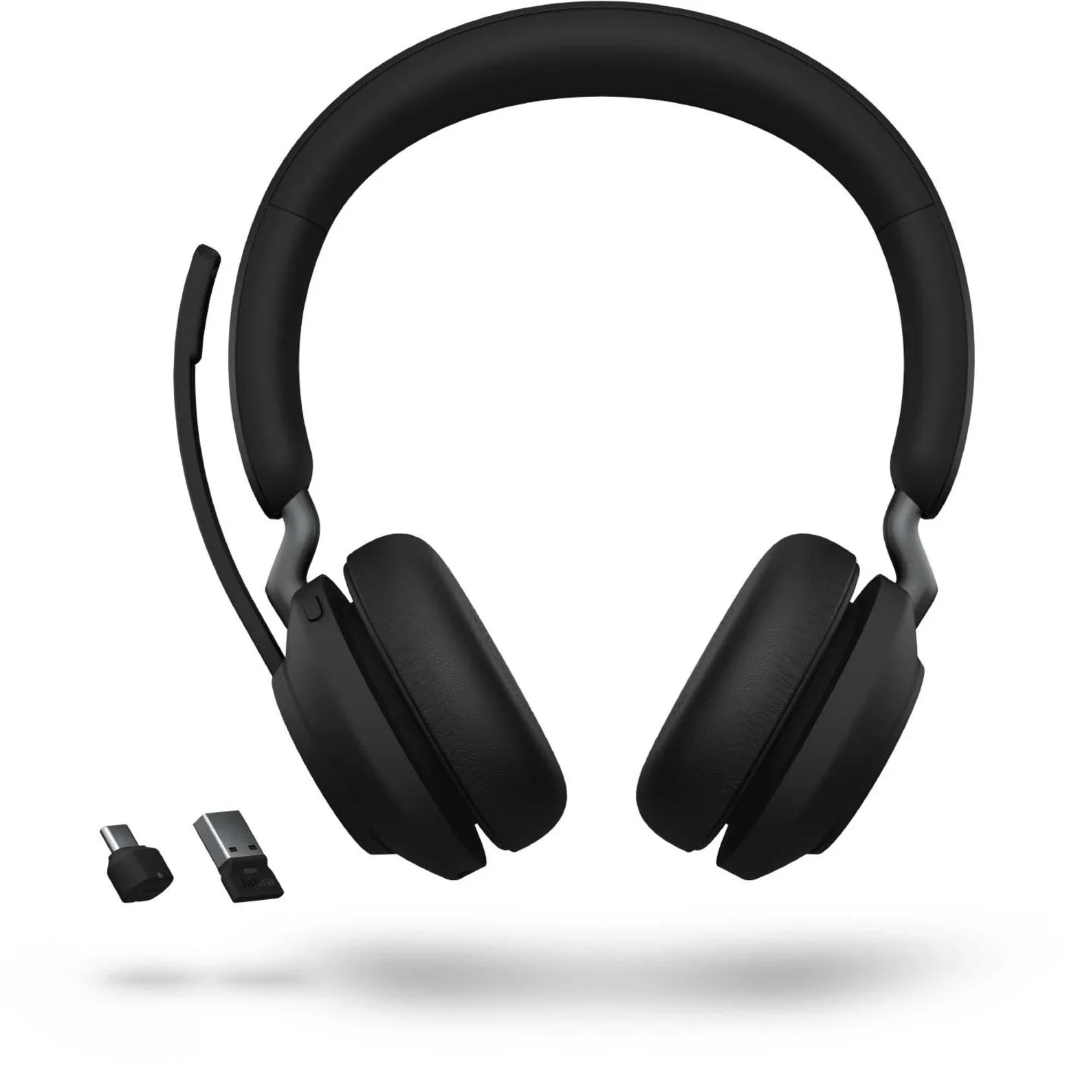 Jabra Evolve2 65 - -  Mono with Charging Stand - Connector Single Ear Headset - Black