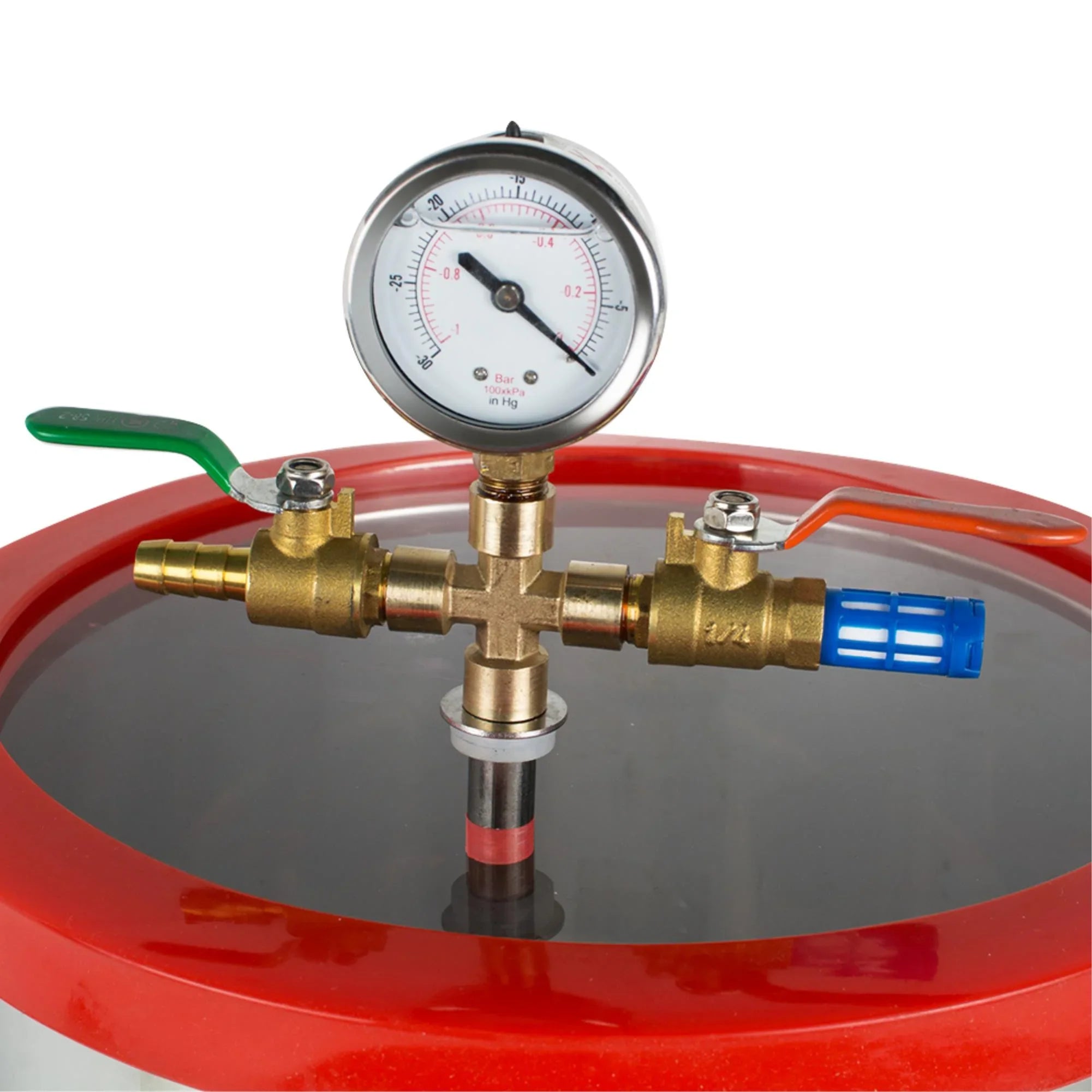 5 Gallon Vacuum Degassing Chamber Kit - Easily Remove Air Bubbles with Stainless Steel Silicone Machine and Powerful 3CFM Vacuum Pump