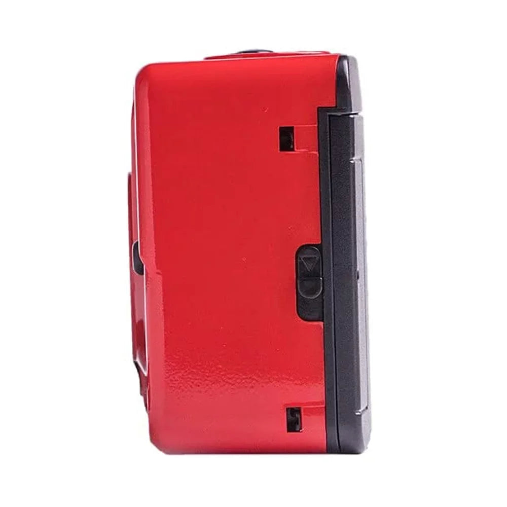 Kodak  35mm Film Camera (Flame Scarlet) with  200 Color Negative Film Best Basic Gift
